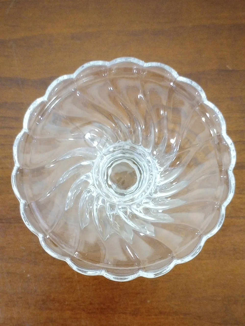 Fostoria Colony Swirl Crystal Candle Holders, Set Of 2 - Vintage!